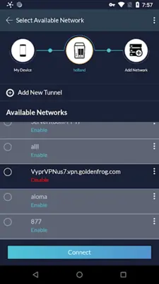 QVPN android App screenshot 1